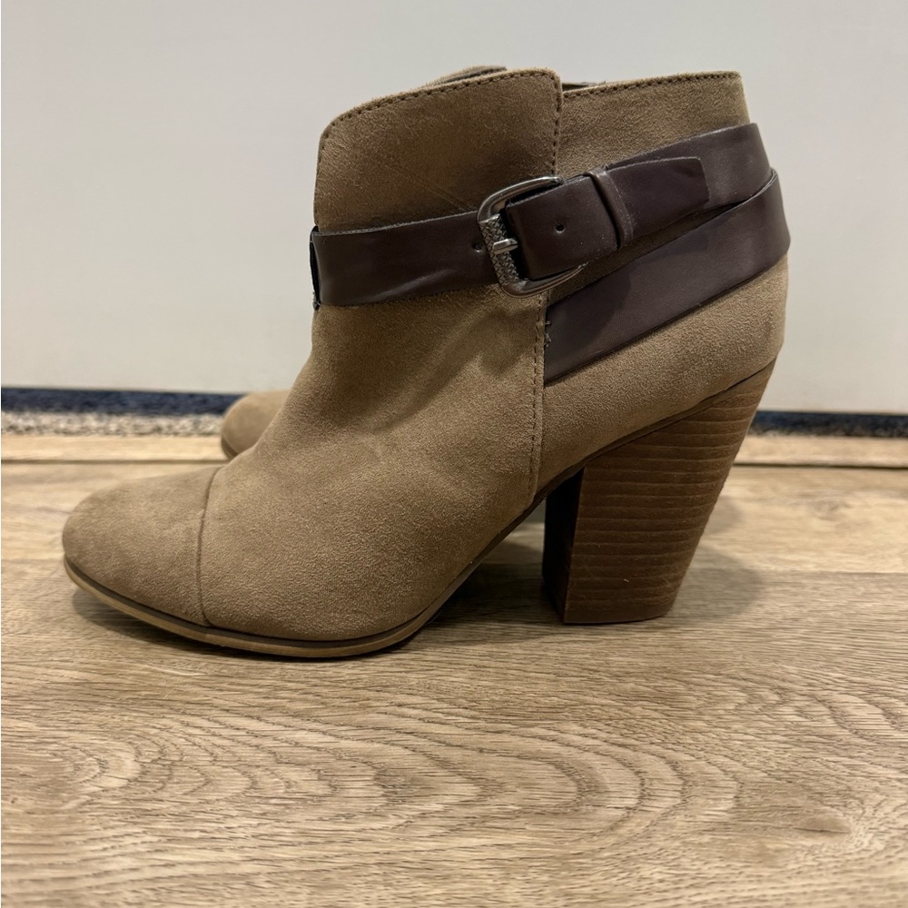 Carlos by Carlos Santana Brown Ankle Booties